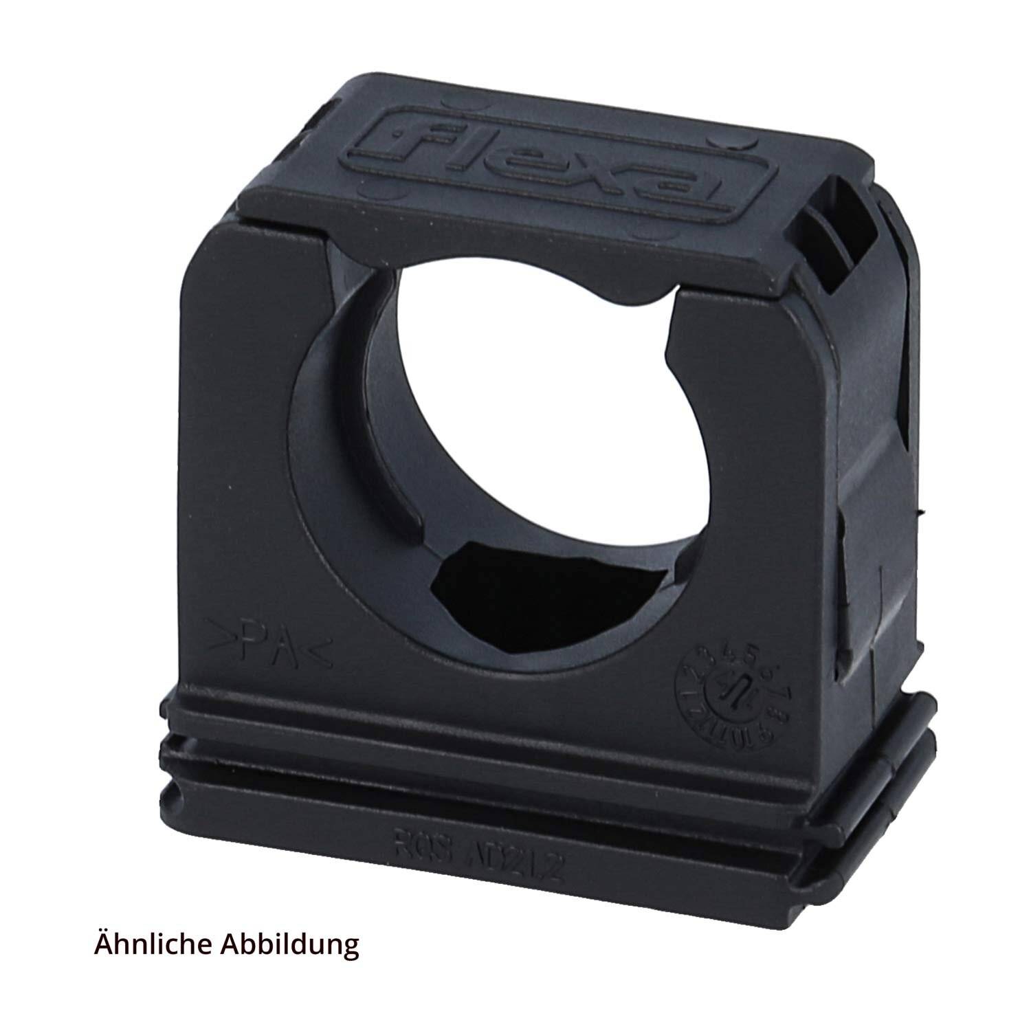 Flexa Schlauchhalter Kunststoff RQS AD18,5 sw 18,5 mm