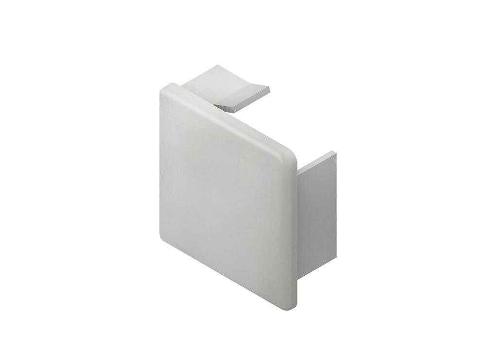 Endstück 40x40mm E4040.3 reinweiss