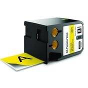 Dymo XTL Vinyl-Band schwarz auf gelb; 54 mm, 7 m lang; selbstklebend 1 St.