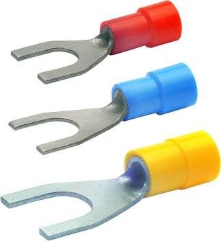 Klauke Gabelkabelschuh M8 4-6qmm DIN ge 650C8 isol