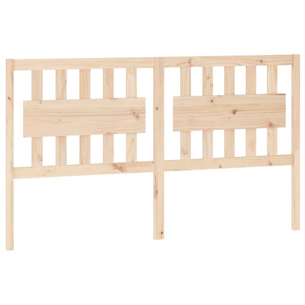 vidaXL Bett-Kopfteil 155,5x4x100 cm Massivholz Kiefer