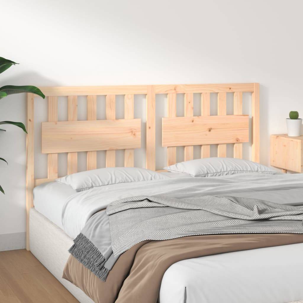 vidaXL Bett-Kopfteil 155,5x4x100 cm Massivholz Kiefer