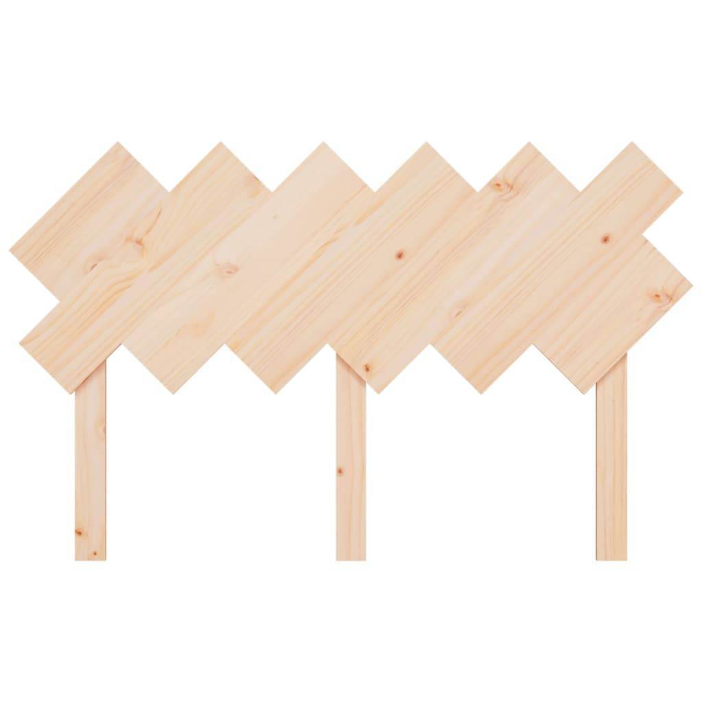 vidaXL Bett-Kopfteil 132x3x81 cm Massivholz Kiefer