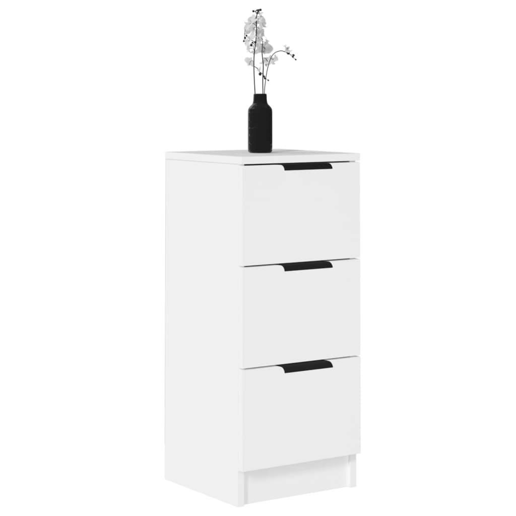vidaXL Sideboard Weiß 30x30x70 cm Holzwerkstoff