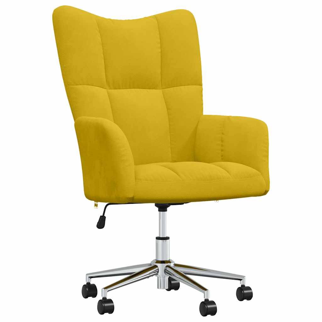 vidaXL Relaxsessel Senfgelb Samt