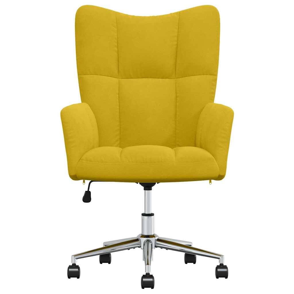vidaXL Relaxsessel Senfgelb Samt