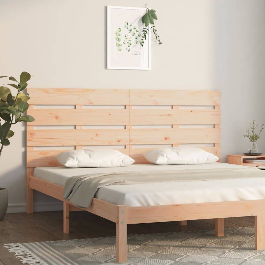 vidaXL Kopfteil 160x3x80 cm Massivholz Kiefer