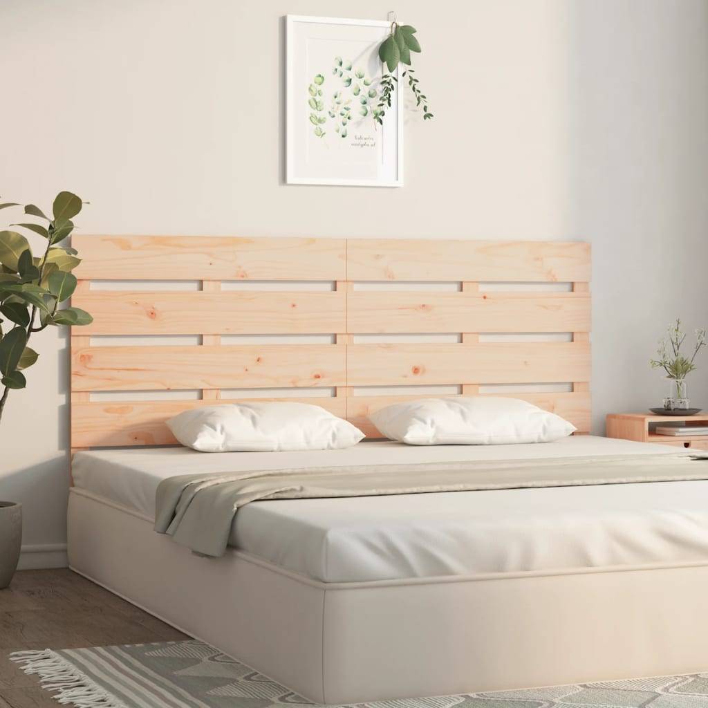 vidaXL Kopfteil 160x3x80 cm Massivholz Kiefer