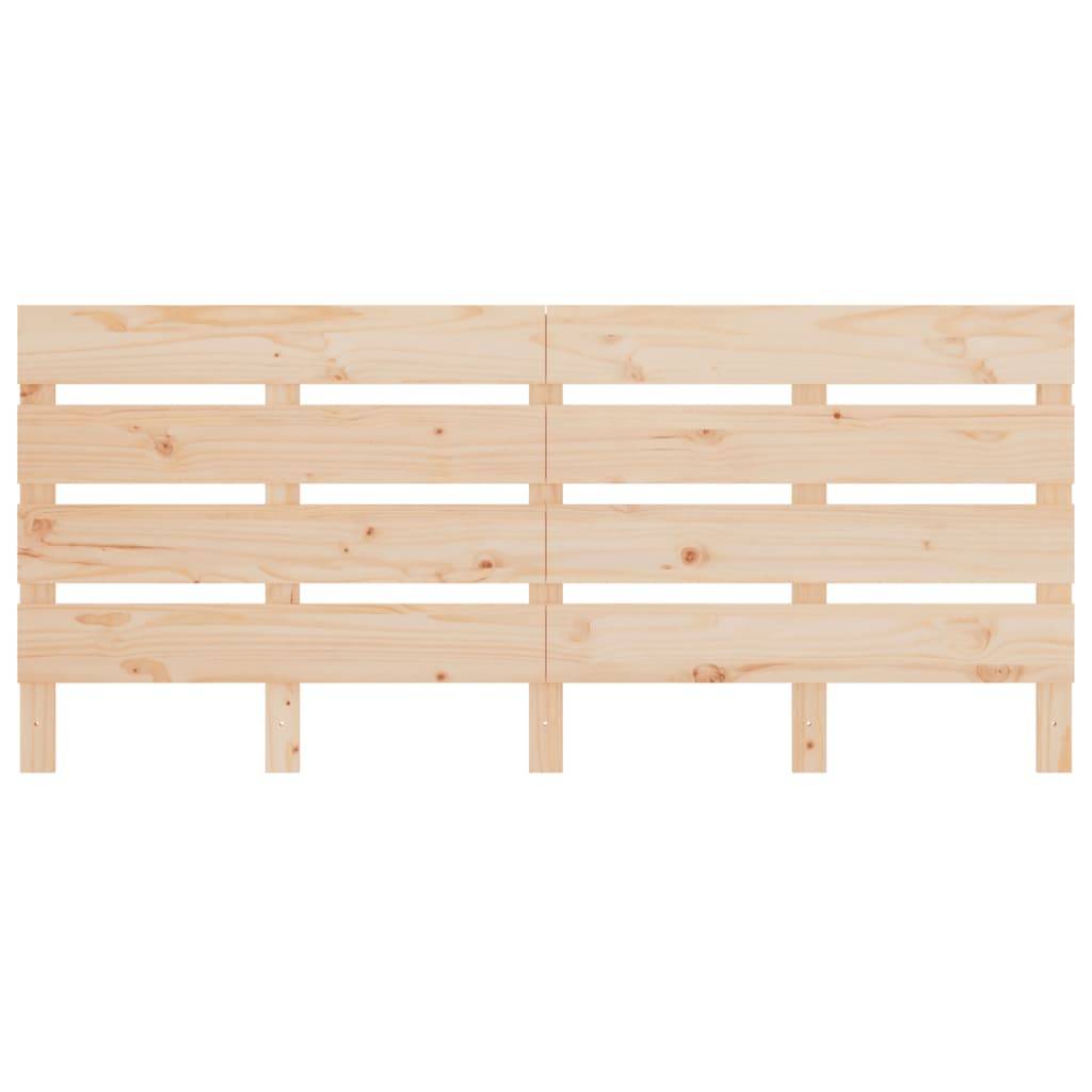 vidaXL Kopfteil 160x3x80 cm Massivholz Kiefer