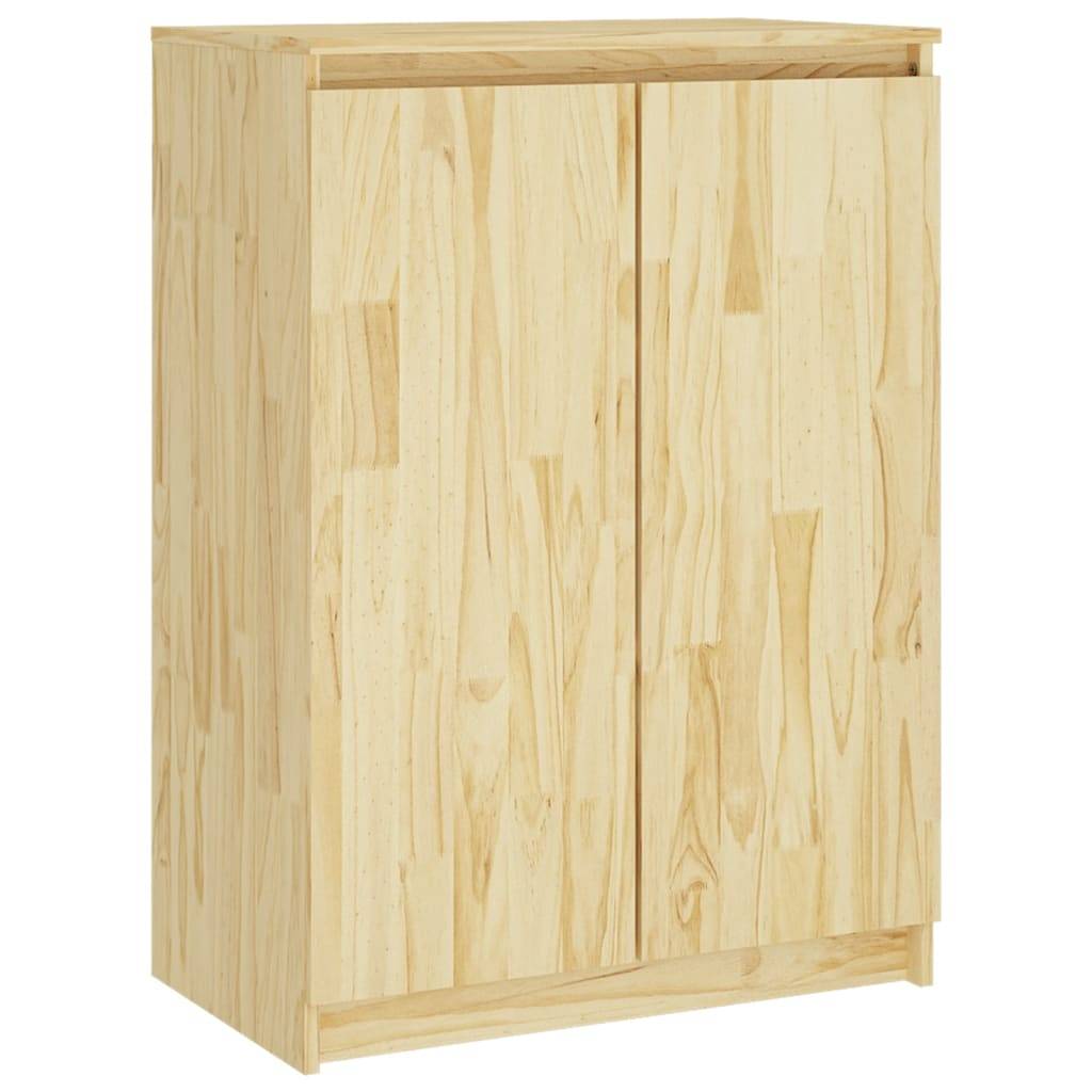 vidaXL Sideboard 60x36x84 cm Massivholz Kiefer