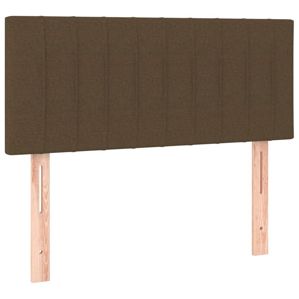vidaXL Kopfteil Dunkelbraun 90x5x78/88 cm Stoff