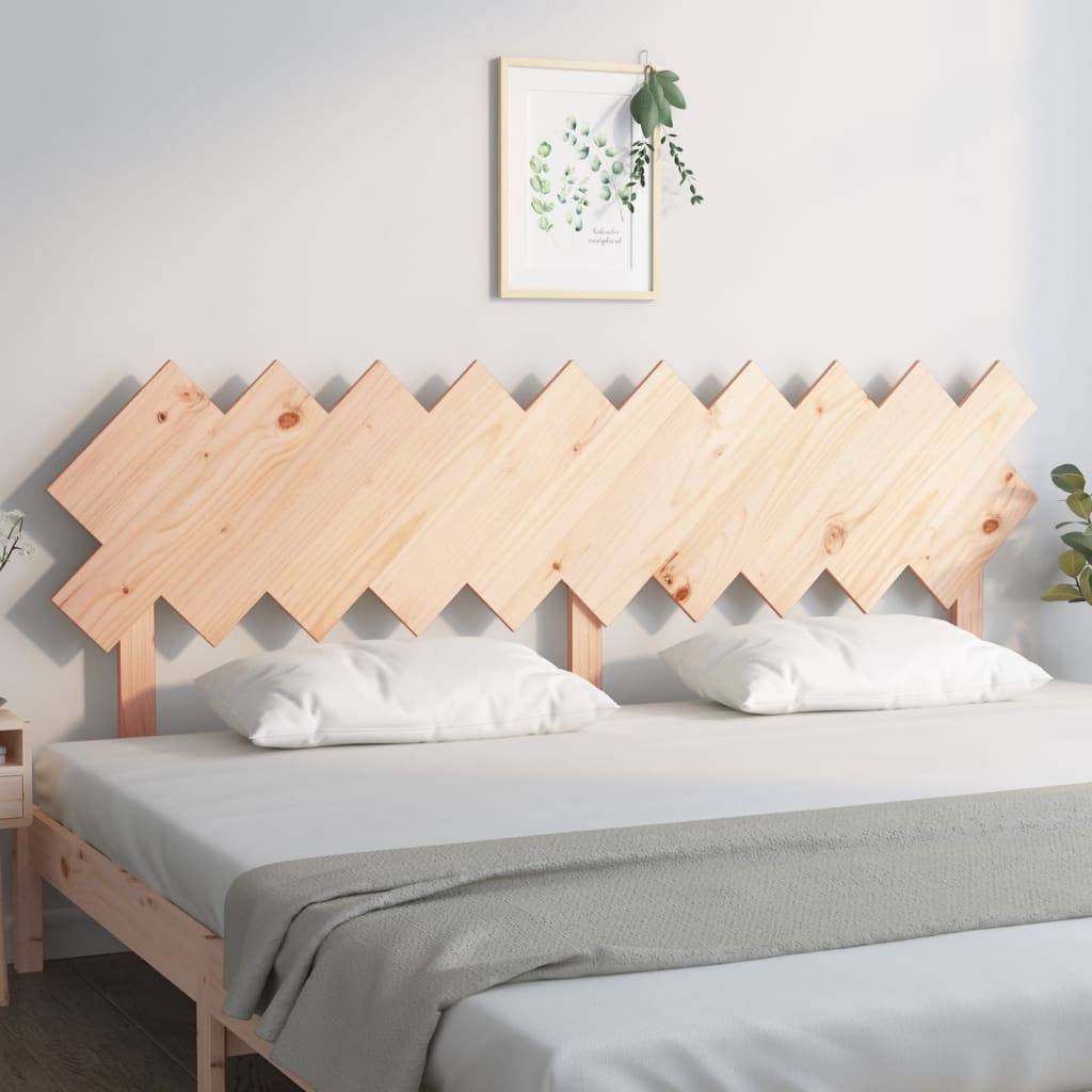 vidaXL Bett-Kopfteil 196x3x80,5 cm Massivholz Kiefer