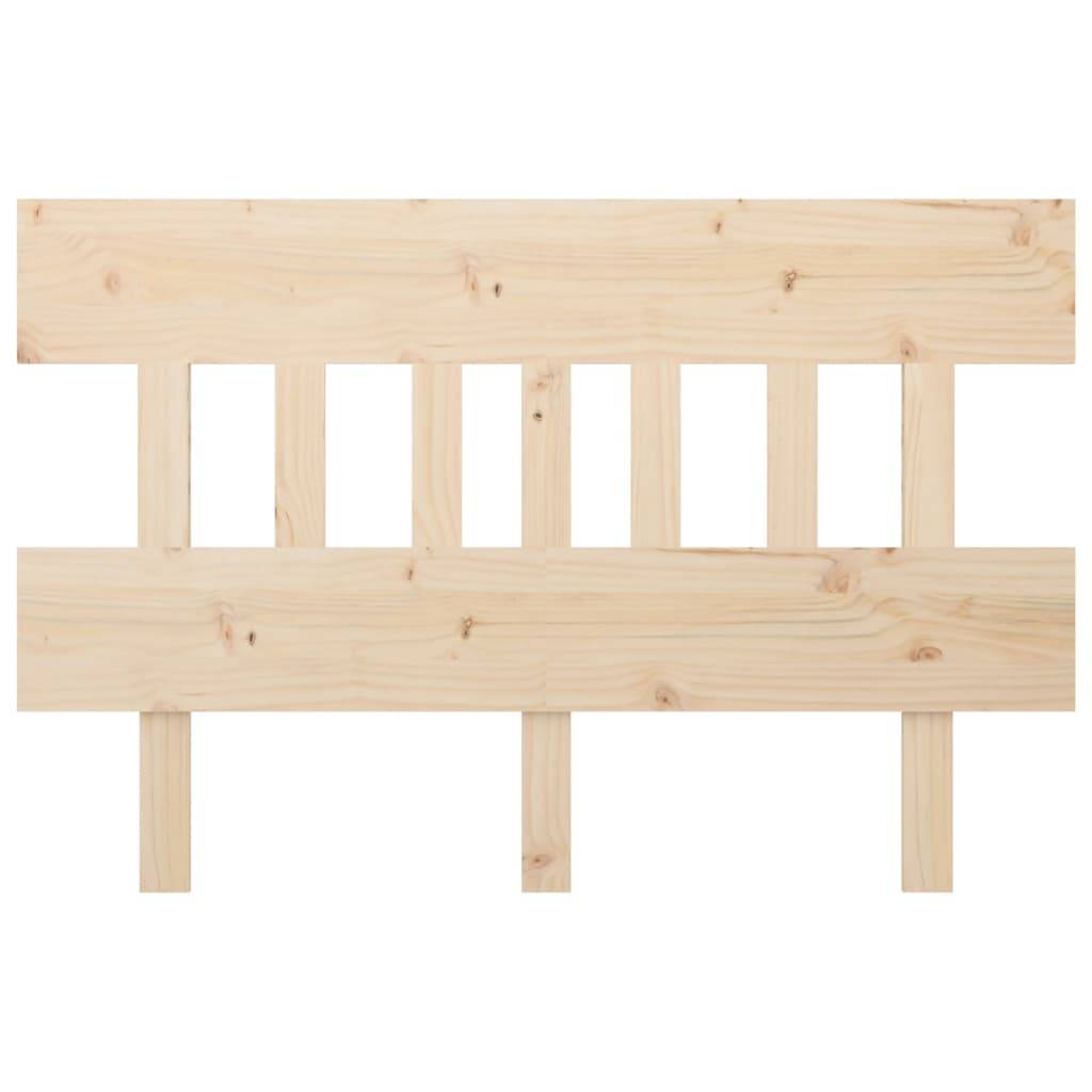 vidaXL Kopfteil 143,5x3x81 cm Massivholz Kiefer