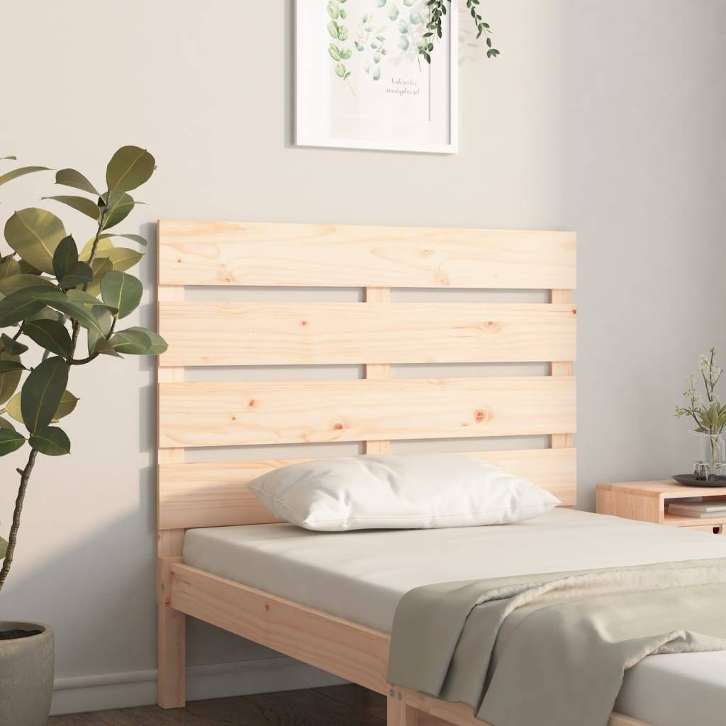 vidaXL Kopfteil 75x3x80cm Massivholz Kiefer