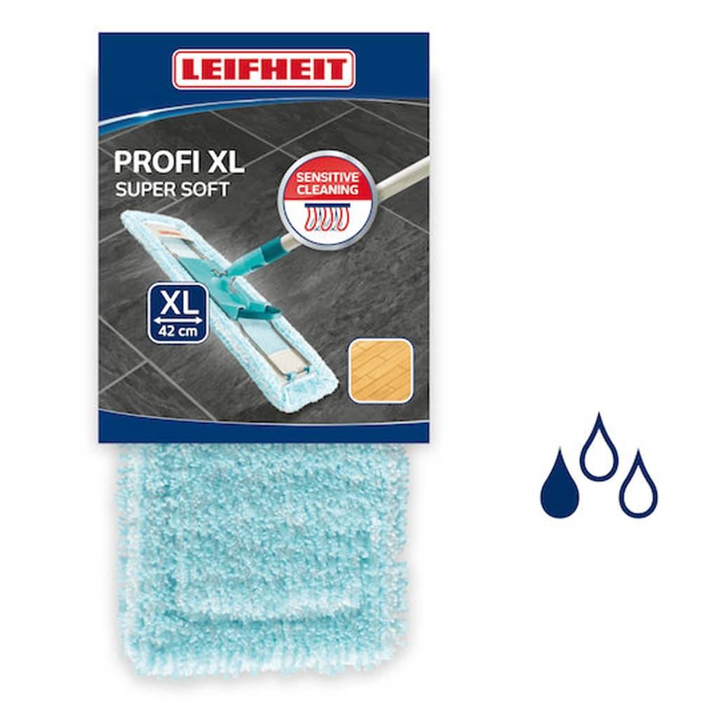 Leifheit 55116 Profi extra soft für den Bodenwischer "Profi", gefaltet Wischbezug 1St.