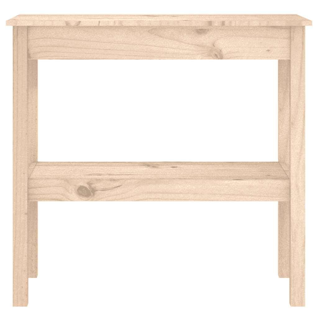 vidaXL Konsolentisch 80x40x75 cm Massivholz Kiefer