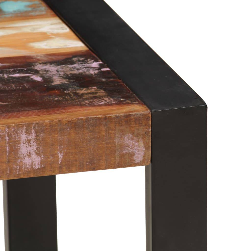 vidaXL Couchtisch 120x60x40 cm Altholz Massiv