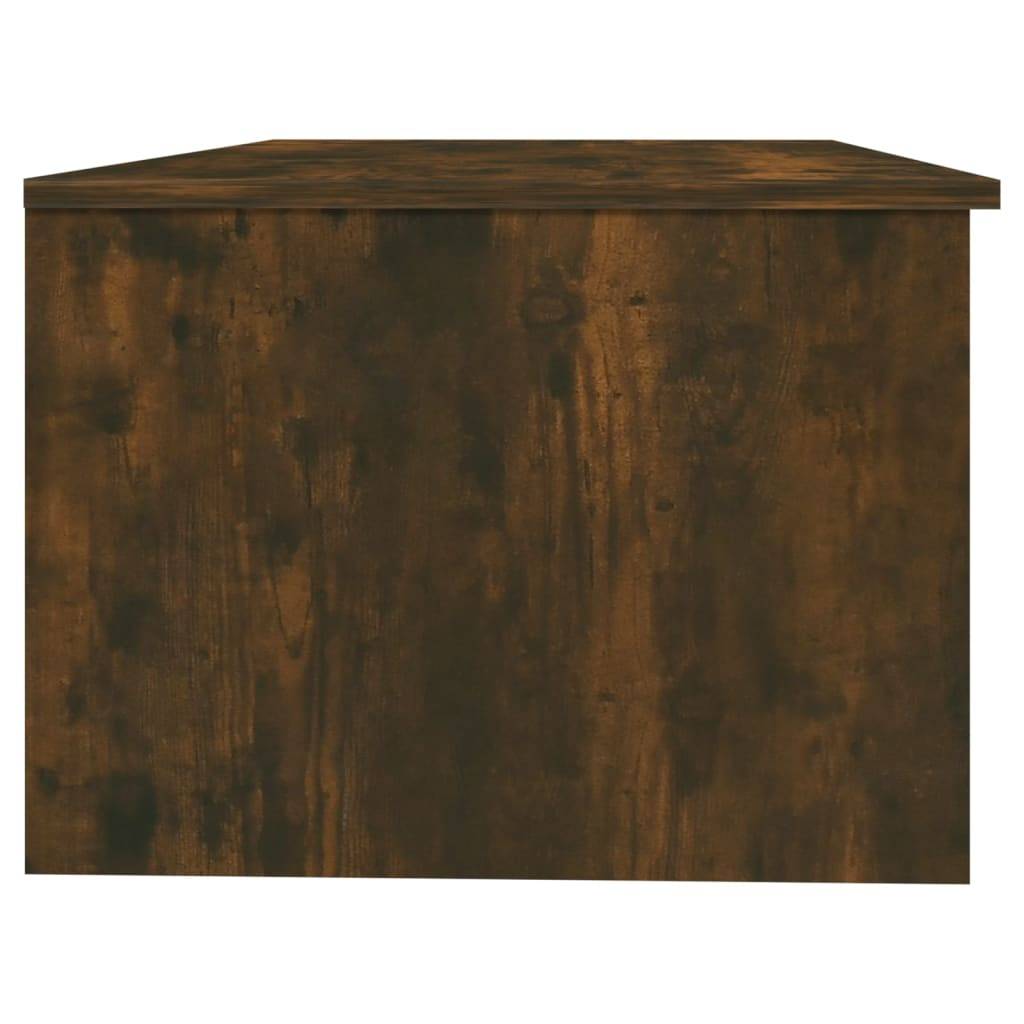 vidaXL Couchtisch Räuchereiche 102x50x36 cm Holzwerkstoff