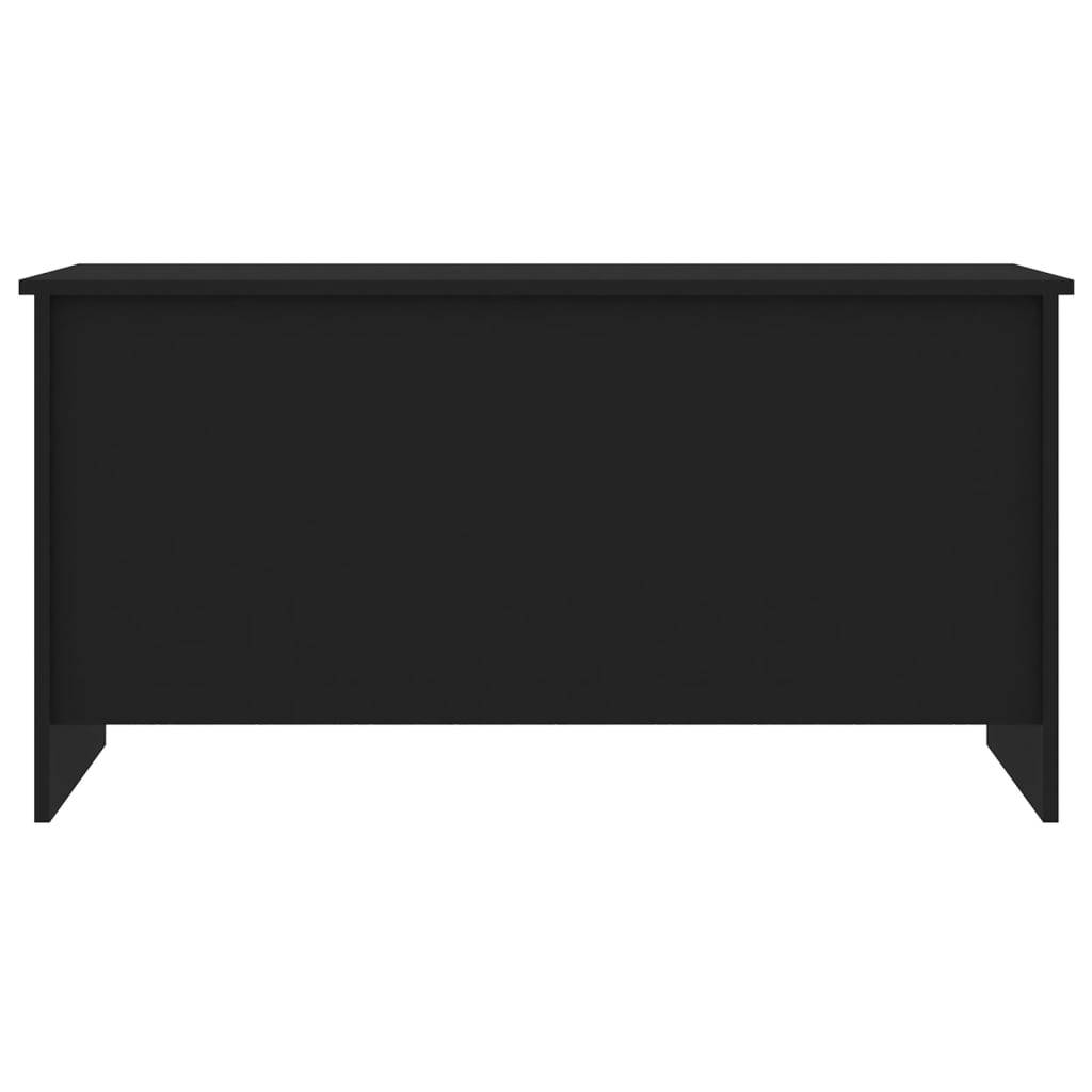 vidaXL Couchtisch Schwarz 102x55,5x52,5 cm Holzwerkstoff