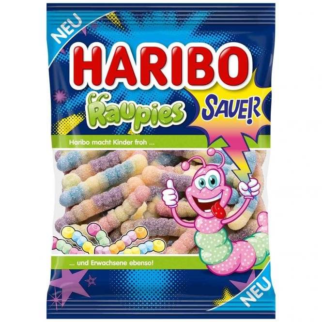 Haribo Raupies sauer 160g Inhalt: 160g