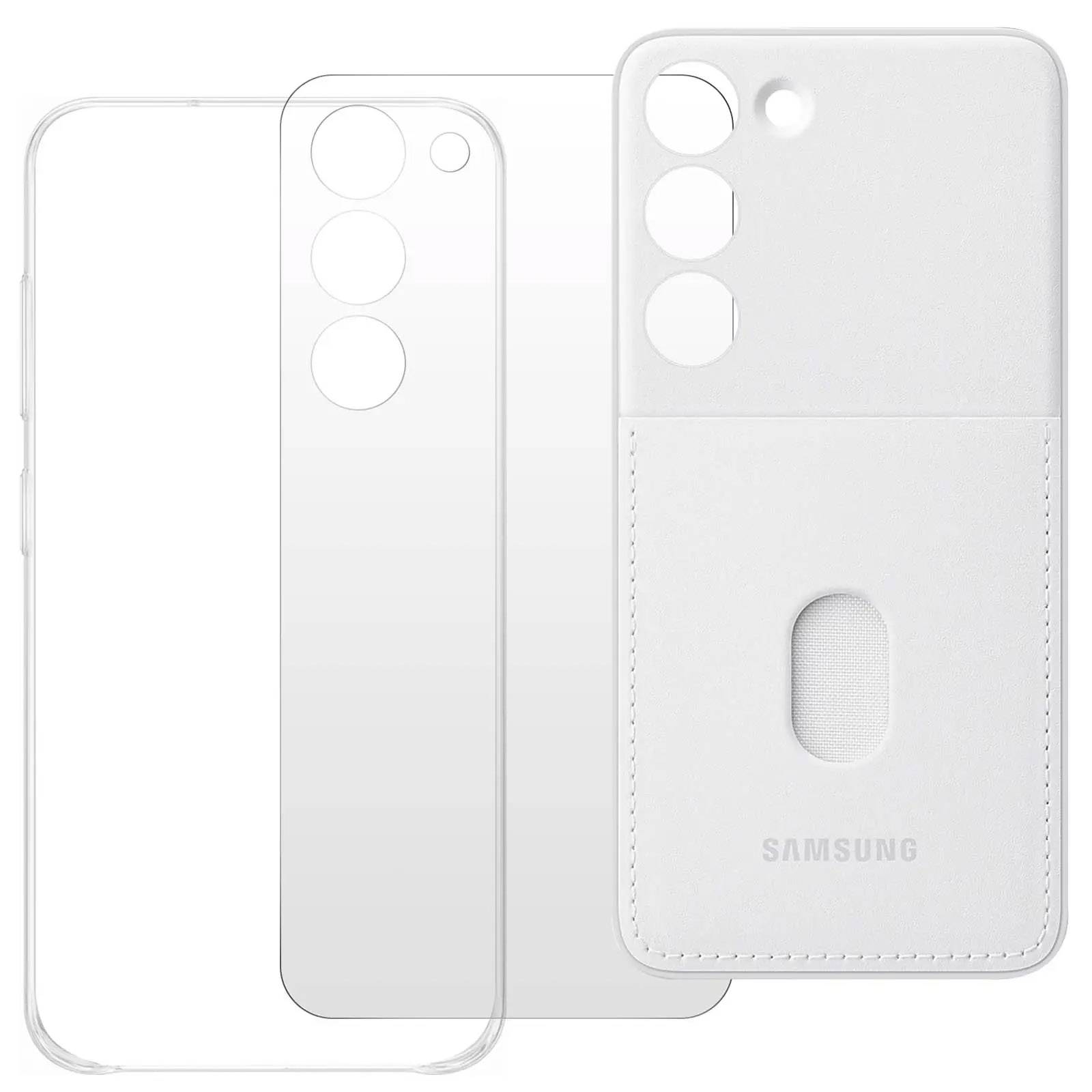 Samsung Frame Case für Galaxy S23+ (Weiß)