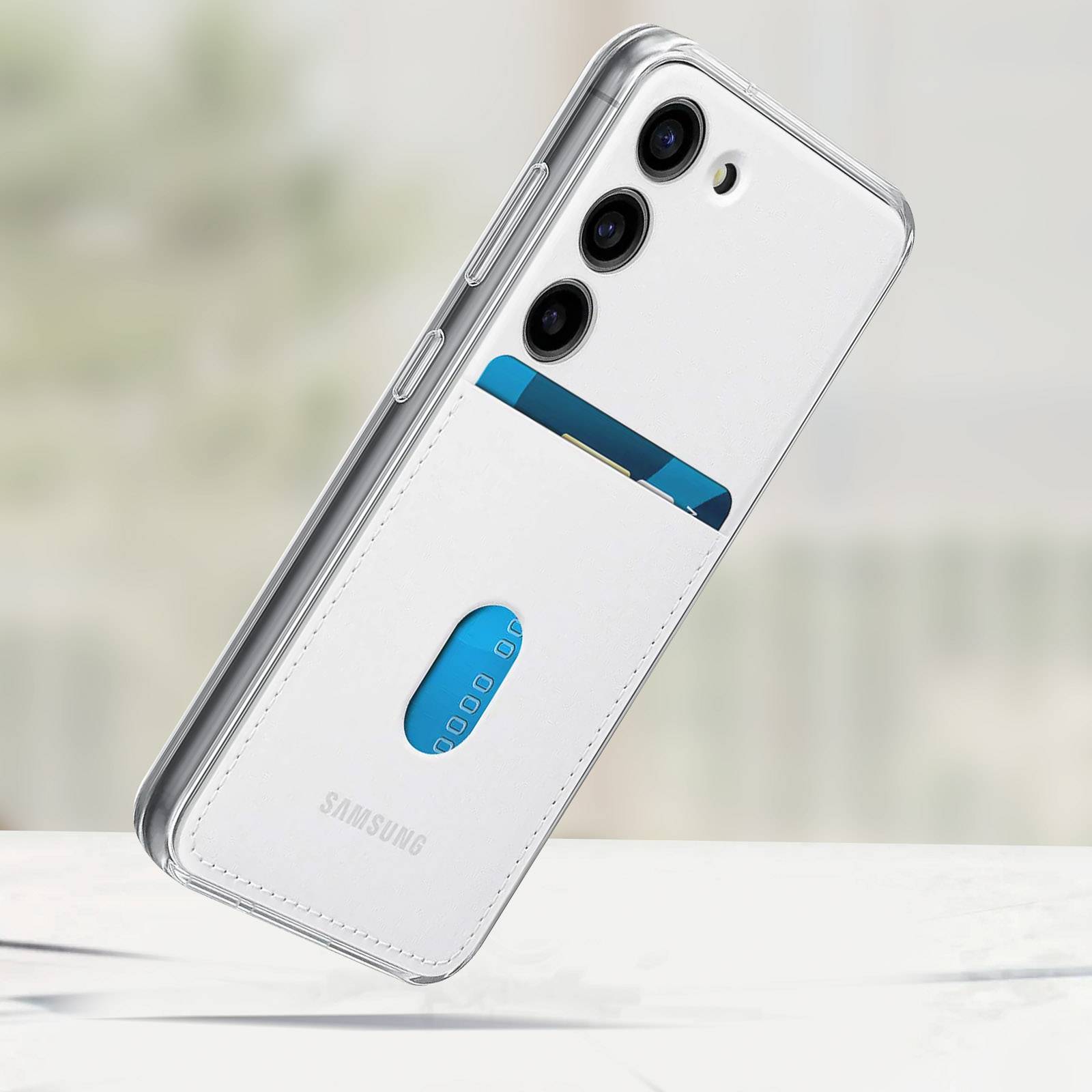 Samsung Frame Case für Galaxy S23+ (Weiß)