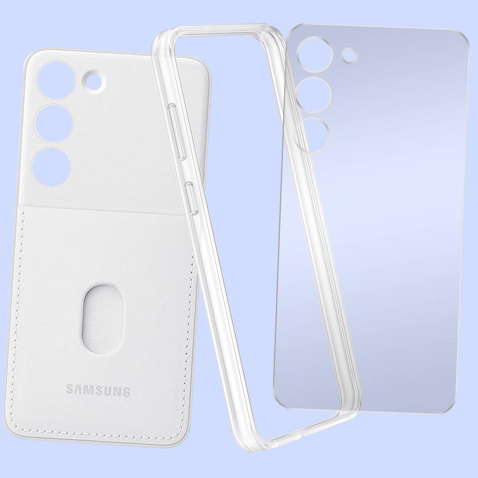 Samsung Frame Case für Galaxy S23+ (Weiß)