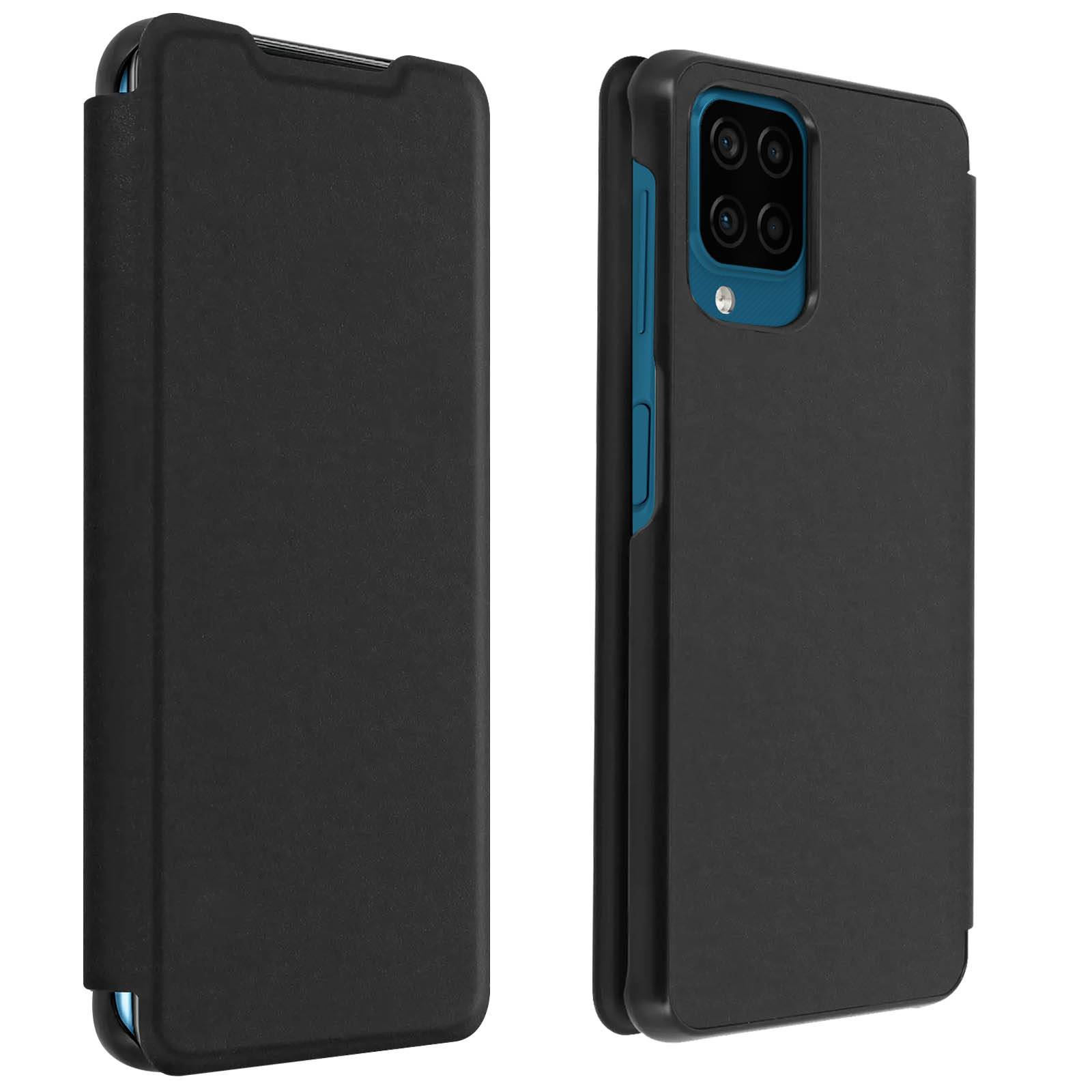 Samsung GP-FWA125AMABW - Wallet case - Samsung - Galaxy A12 - 16.5 cm (6.5 inches) - Black