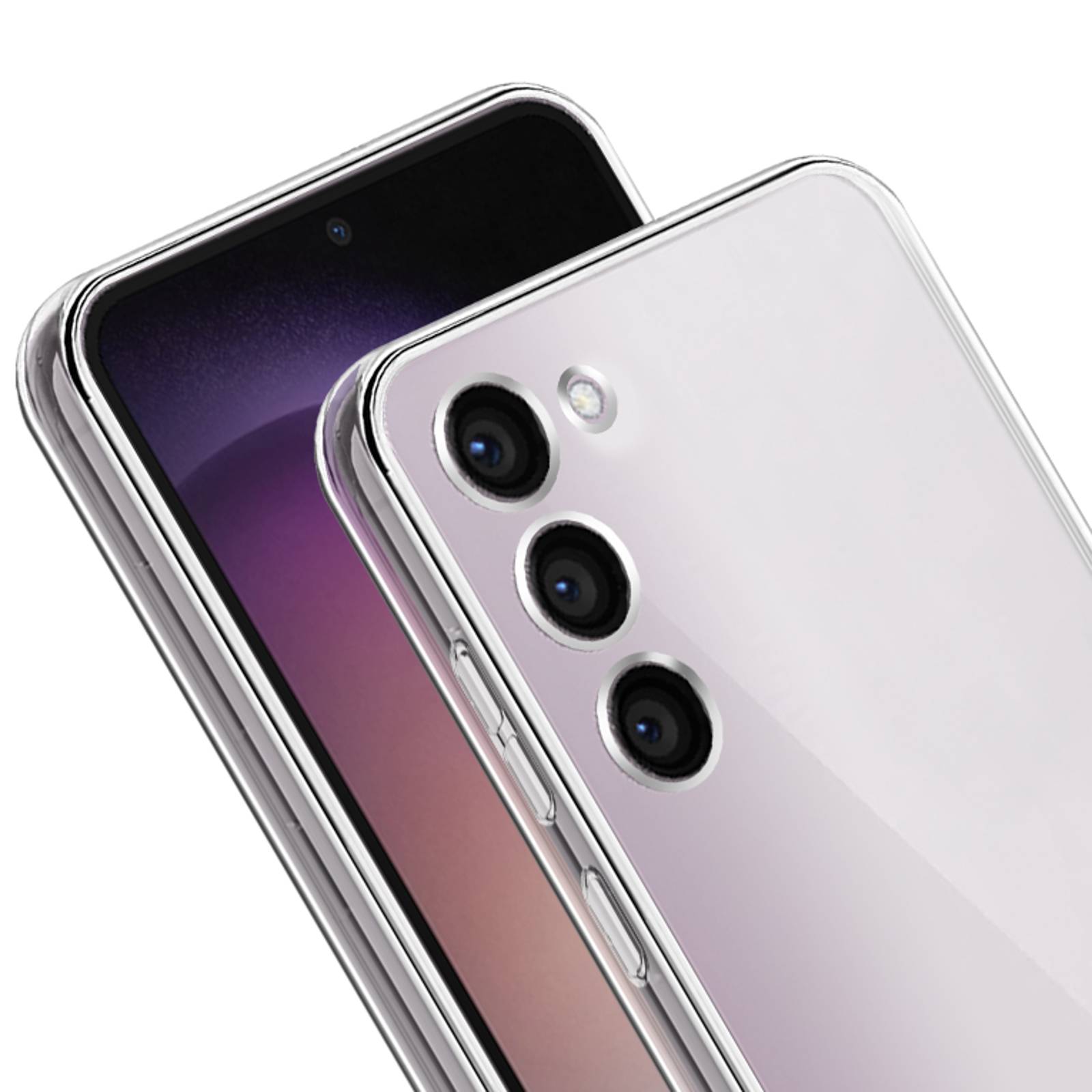 Samsung Clear Case Cover Samsung Samsung Galaxy S23 Plus Transparent Stoßfest