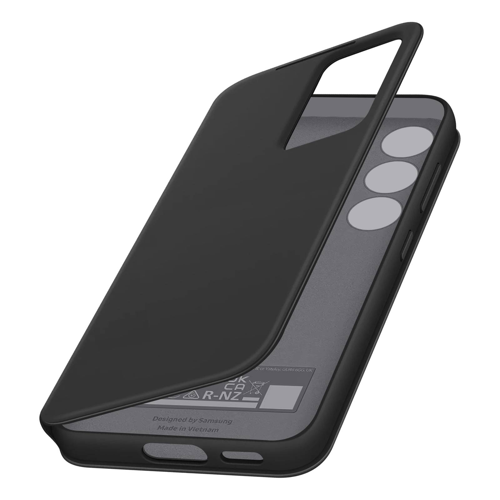 Samsung Smart View Wallet Case Flip Case Samsung Galaxy S23 Schwarz Stoßfest EF-ZS911CBEGWW