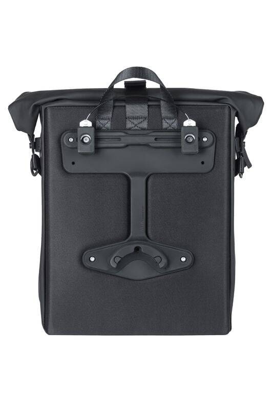 Basil Soho Mikes Bicycle -Umhängetasche - Schwarz, wasserdicht, Pu, Nordlich LED, 17L