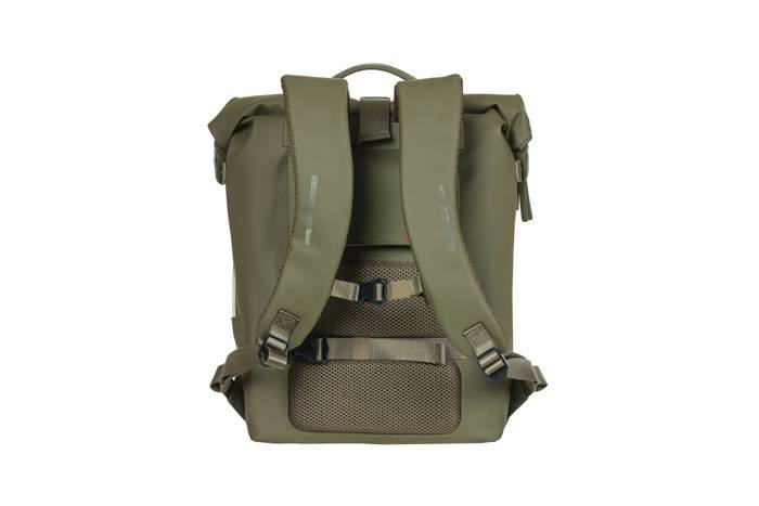 Rucksack Basil SoHo Nordlicht 17 Liter 31 x 14 x 37 cm - Mossgrün