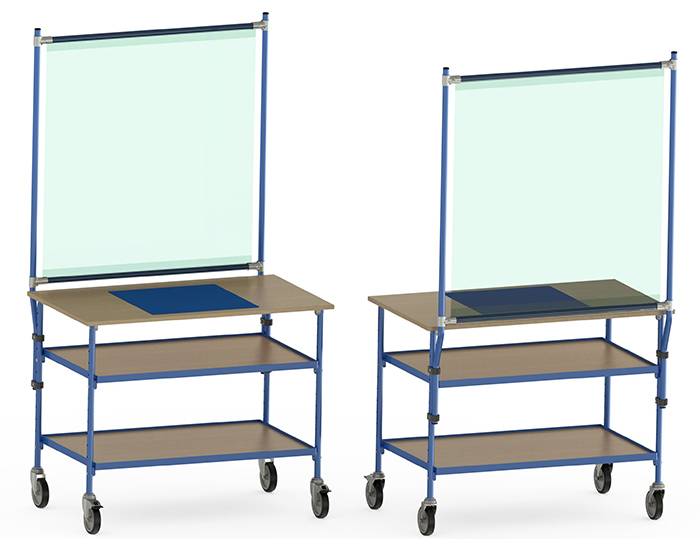 Fetra Anbausatz Infektionsschutzrahmen 5962