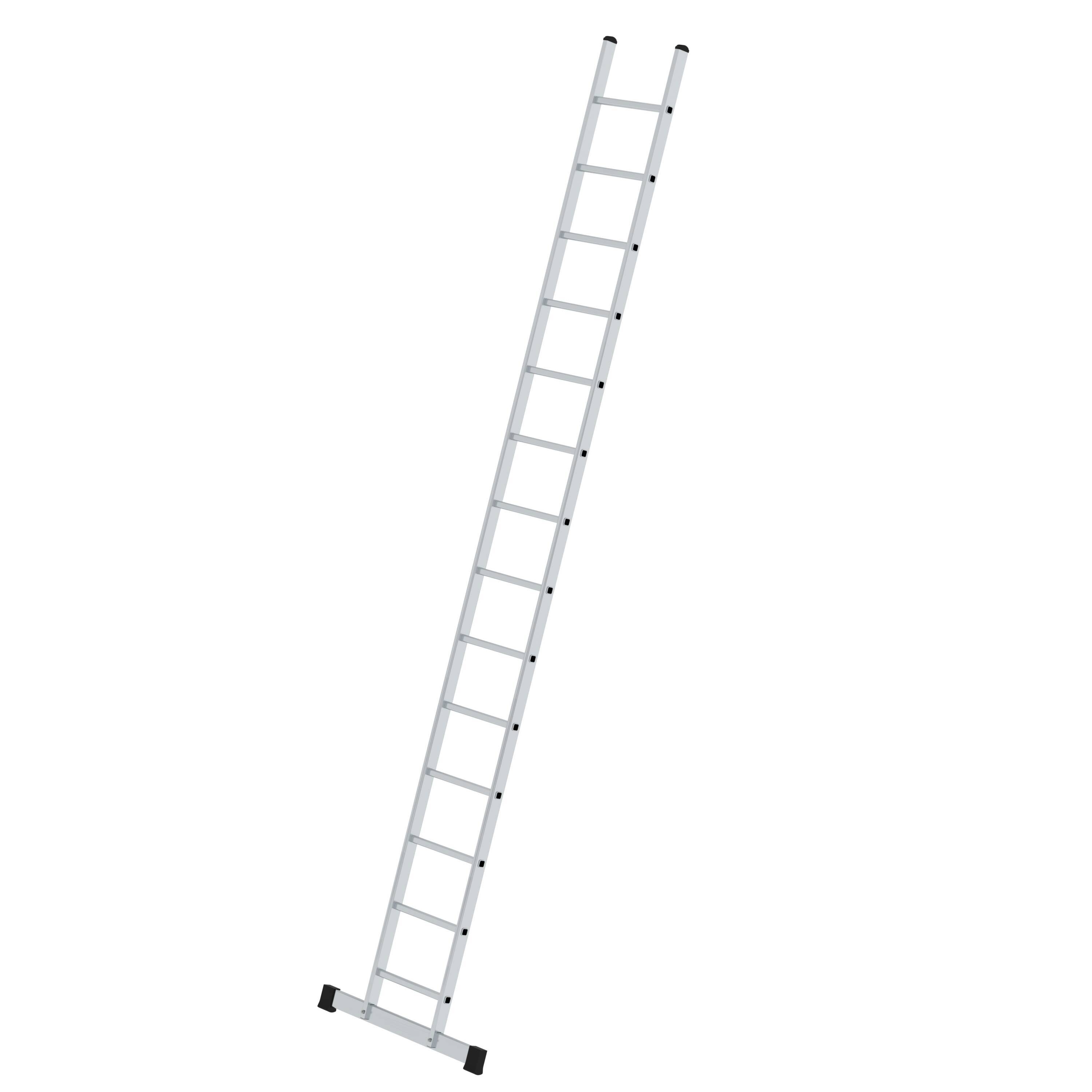 Munk Sprossen-Anlegeleiter mit Standard-Traverse 14-Sprossen