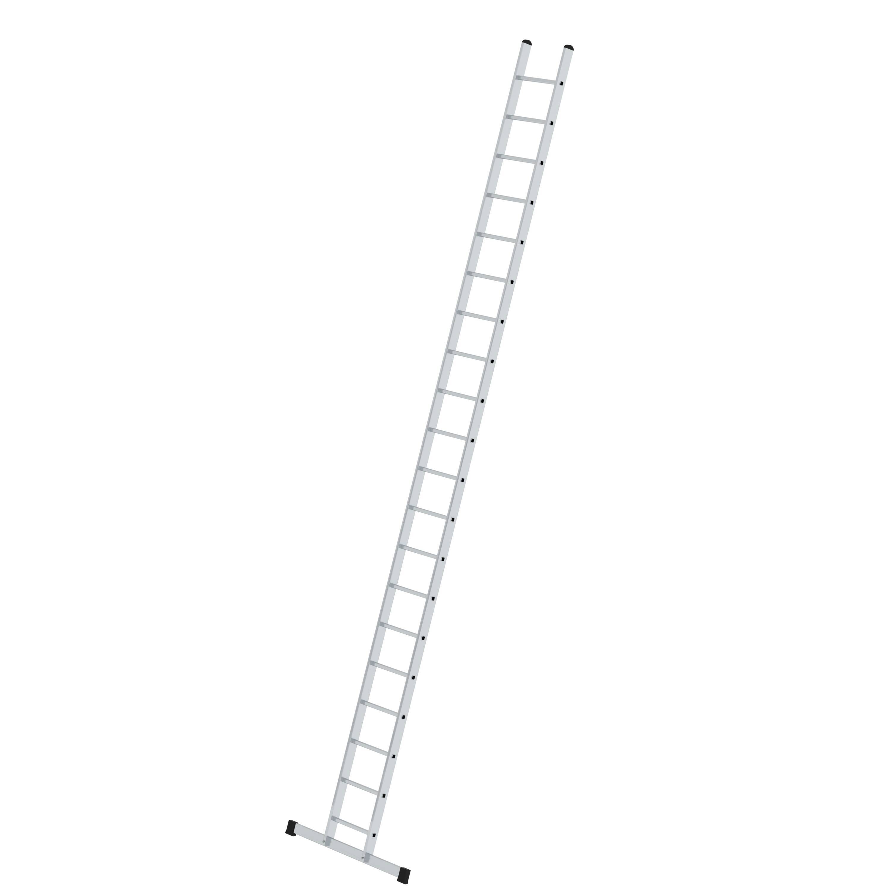 Munk Sprossen-Anlegeleiter mit Standard-Traverse 20-Sprossen