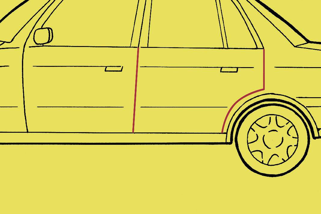 HP Autozubehör 18280 Türkantenschutzleisten Universal