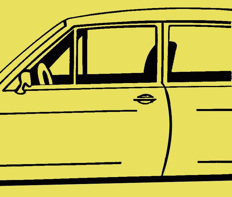 HP Autozubehör 18280 Türkantenschutzleisten Universal