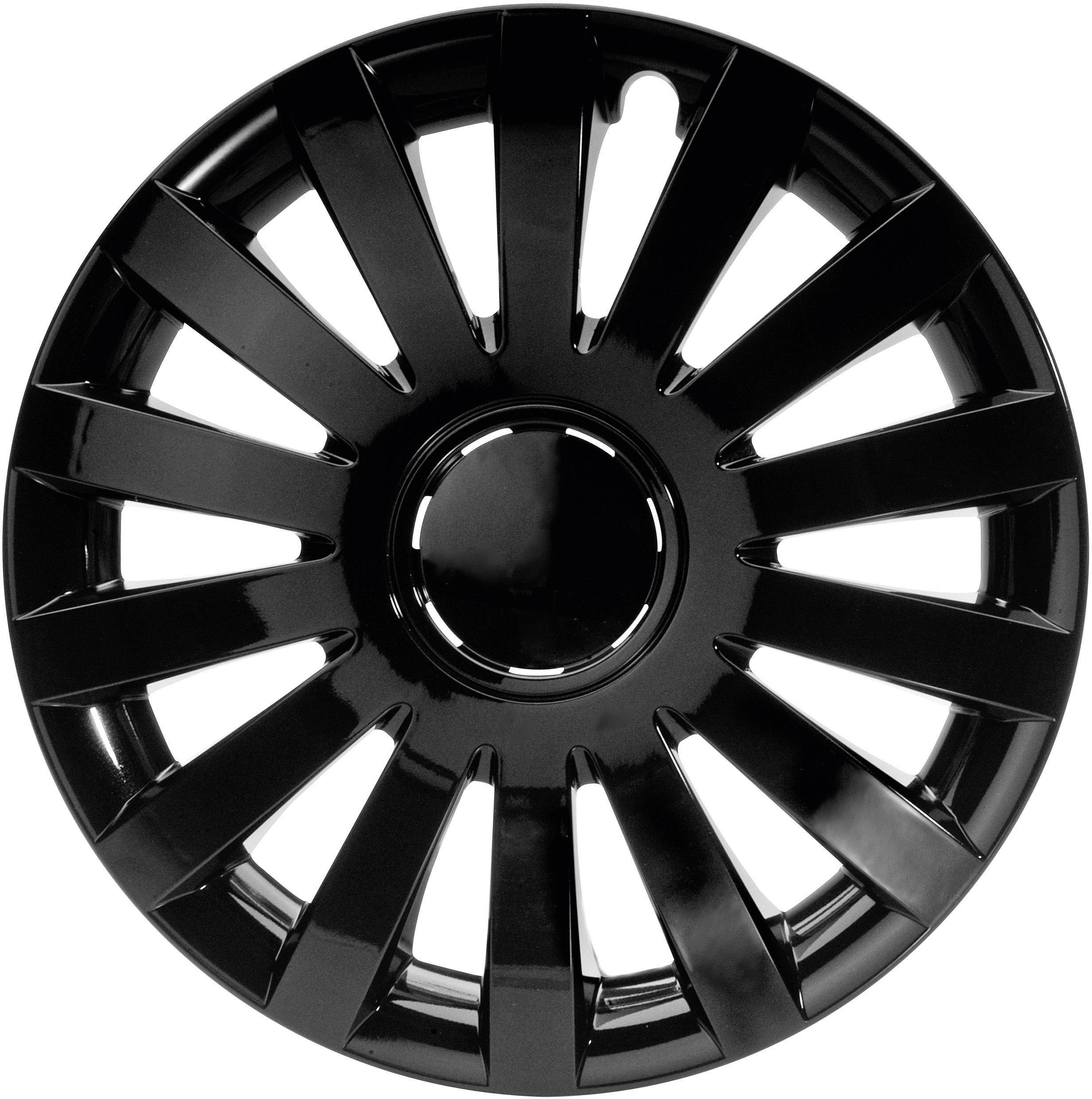 Wind Radkappen R15 Schwarz 4 St.