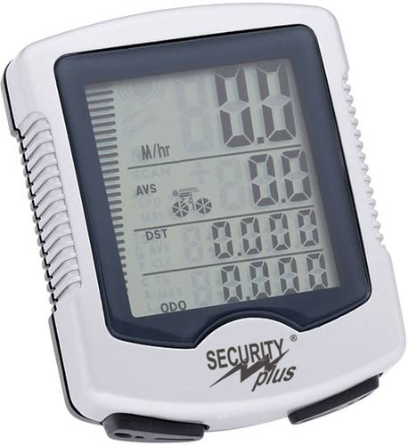 Security Plus K44 Fahrradcomputer Kabelübertragung mit Radsensor