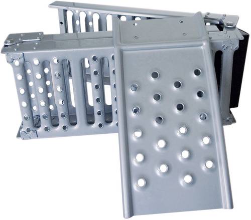 Cartrend 50127 Auffahrrampe 1000kg Stahl 200cm x 25cm x 5cm