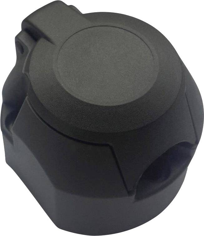 SecoRüt 20145 Anhänger-Steckdose [Steckdose 7polig - Stecker 7polig] ABS Kunststoff