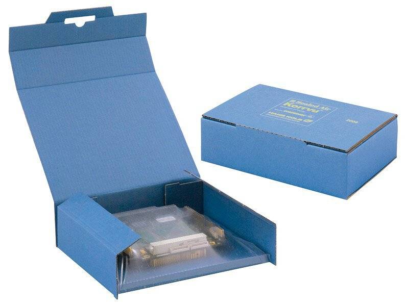 ESD Versandschachtel Korrrvu Conductiv, 160x127x34 mm, 30-KC