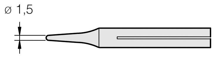 Lötspitze für 14ST, CLASSIC-Serie, B10D
