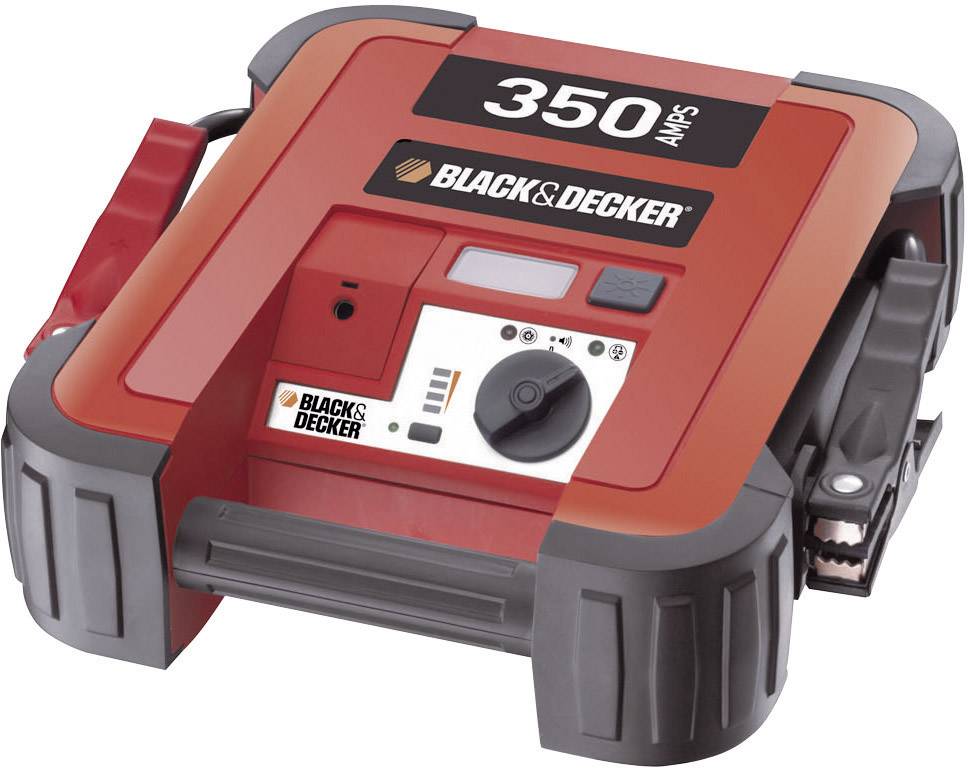 Black & Decker Schnellstartsystem BDJS350 70105 Starthilfestrom (12 V)=350A