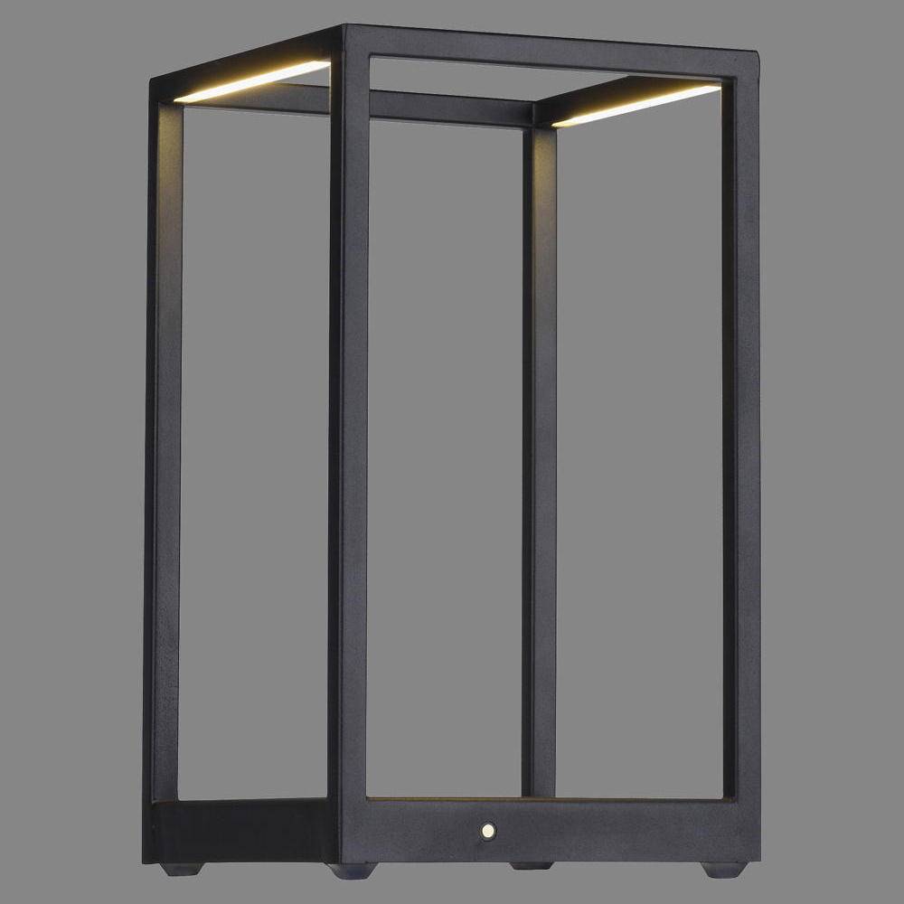 LED Tischleuchte Contura in Schwarz 6,5W 140lm