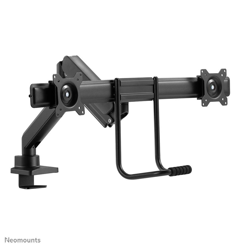 Neomounts DS75-450BL2 Monitor-Tischhalterung 2 Display(s) 43,2cm (17") - 81,3cm (32") Schwarz, Schwarz/Blau Höhenverstellbar