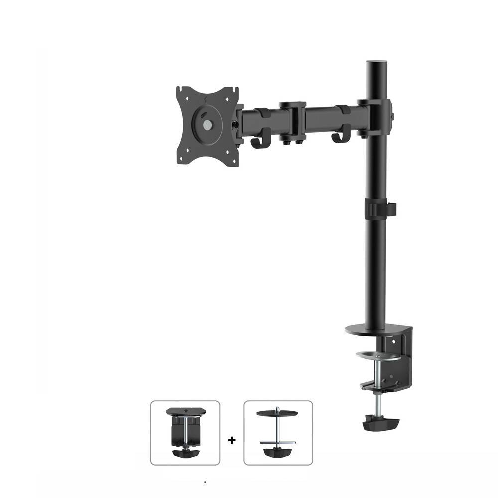 Neomounts NM-D135BLACK Monitor-Tischhalterung 1 Display(s) 25,4cm (10") - 76,2cm (30") Schwarz Neigbar, Schwenkbar