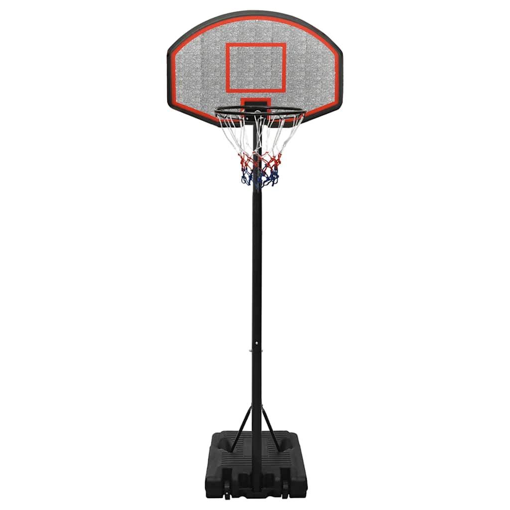 vidaXL Basketballständer Schwarz 237-307 cm Polyethylen