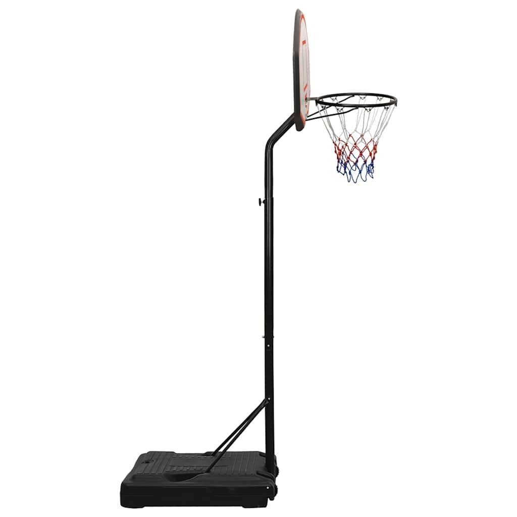 vidaXL Basketballständer Schwarz 237-307 cm Polyethylen