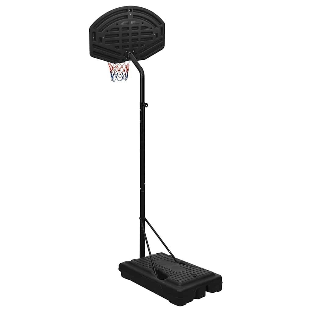 vidaXL Basketballständer Schwarz 237-307 cm Polyethylen
